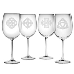 Stag Wine Glasses (Set of 2) – Celtic Tides/Celtic Corner
